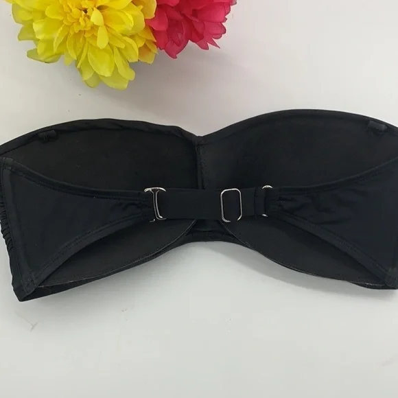 Kona Sol Black Swimsuit Top - Sz D/DD SW2063 - Picture 3 of 5